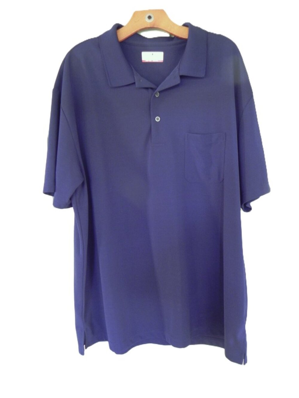 Grand Slam Performance Men's Short-Sleeve Polo Shirt, Blue, Size 2XB - Navy